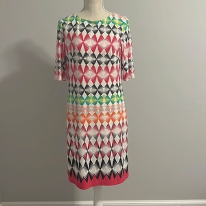 Eliza J Elbow‎ Sleeve Shift Dress Size 8